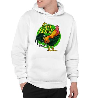 Key West Florida Keys Rooster Vacation Cruise Souvenir Gift Hoodie | Mazezy