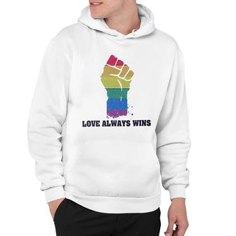 Love Always Win Hoodie | Mazezy