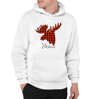 Maine Moose State State Of Maine Hoodie | Mazezy