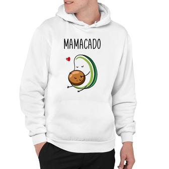 Mamacado Avocado Pregnant Mom Pregnancy Avo Hoodie | Mazezy