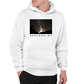 Milky Way In Bedford Souvenir Gift Hoodie | Mazezy