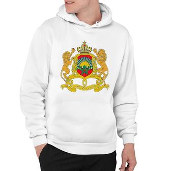 Morocco Coat Of Arms Hoodie | Mazezy