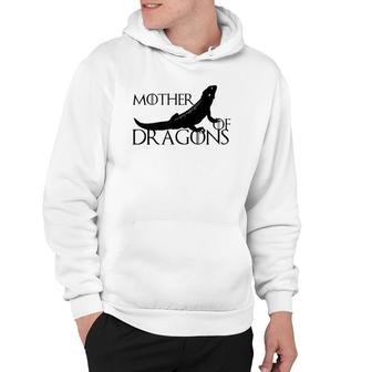 Mother Of Bearded Dragons Beardie Mom Reptile Pet Queen Gift Hoodie | Mazezy