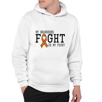 My Grandson Fight Is My Fight Hoodie | Mazezy