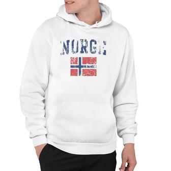 Norge Flag Norway Norwegian Home Love Family Hoodie | Mazezy