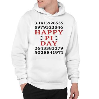Number Pi Happy Pi Day Exciting Hoodie - Thegiftio UK