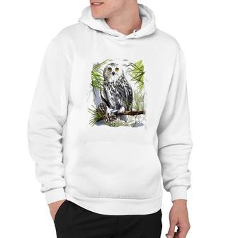 Owls Pine Hoodie | Mazezy
