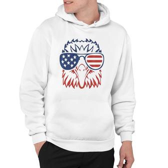 Patriotic Eagle 4Th Of July Usa American Flag Hoodie | Mazezy