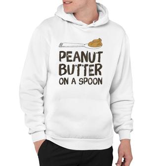 Peanut Butter On A Spoon, Peanut Butter Lovers Workout Tank Top Hoodie | Mazezy