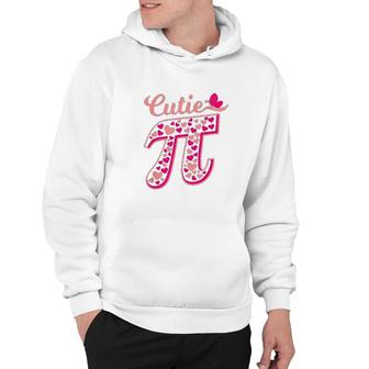 Pi Day Math Teacher Cutie Pi Hoodie - Thegiftio UK