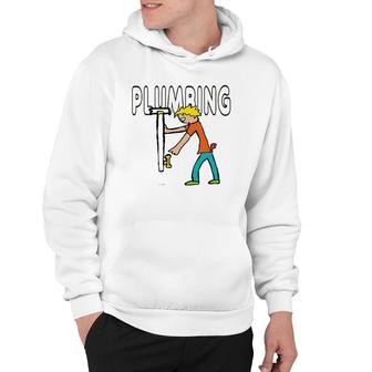 Plumber Plumbing Plumber Worker Hoodie | Mazezy