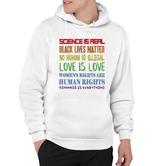 Political Protest March Quote Modern Human Rights Hoodie - Thegiftio UK