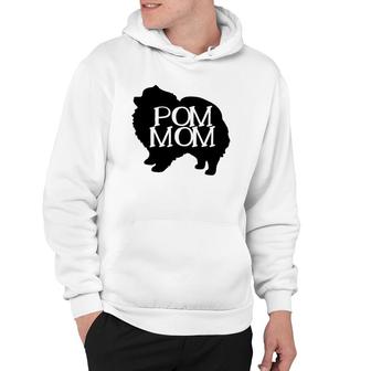 Pomeranian Dog Lover Pom Mom Hoodie | Mazezy