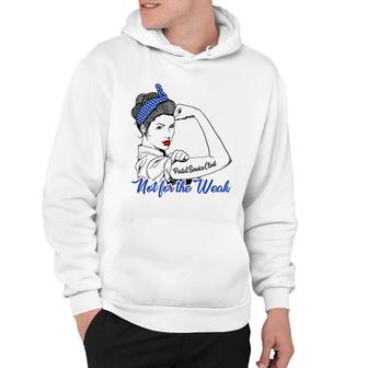 Postal Clerk Strong Wife Husband Gift Hoodie | Mazezy