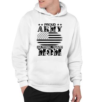 Proud Army National Guard Mom Usa Mother's Day Military  Hoodie