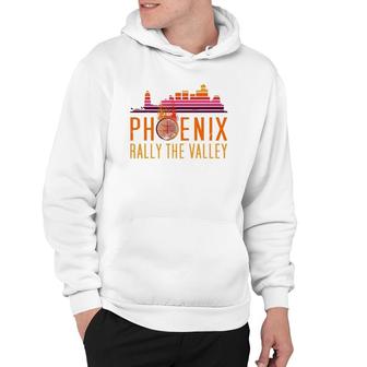 Rally In Valley Phoenix Basketball Phoenix Rally In Valley Hoodie | Mazezy