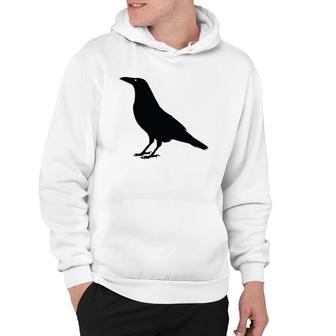 Raven Crow Bird Halloween Gift Hoodie | Mazezy