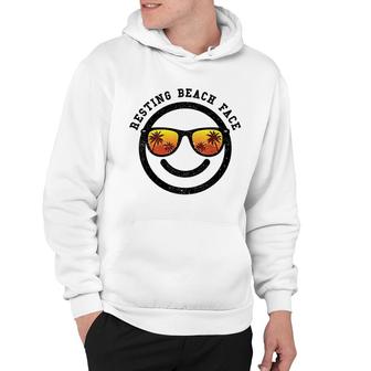 Resting Beach Face Hoodie | Mazezy