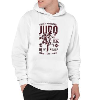 Retro Judovintage Judo Hoodie | Mazezy
