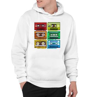 Retro Lgbt Audio Cassette Music Tape 80S 90S Collector Hoodie | Mazezy