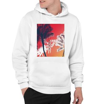 Savagegentlemen X Fetè Palm Trees Hoodie | Mazezy