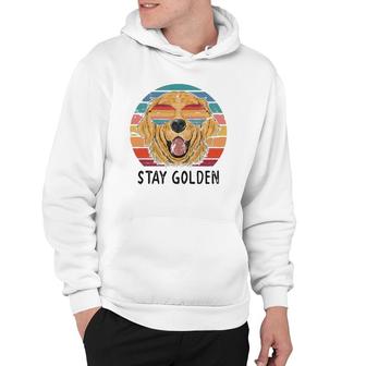 Stay Golden Retriever Dog Hoodie | Mazezy
