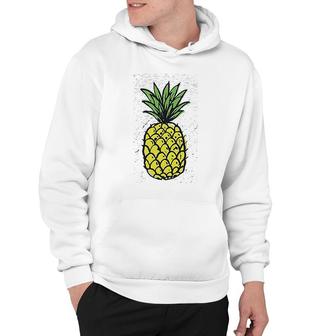 Summer Pineapple Printed Hoodie | Mazezy