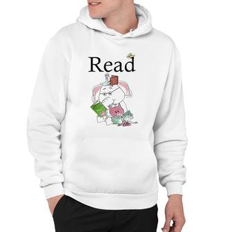 Teacher Library Read Book Club Piggie Elephant Pigeons Hoodie | Mazezy