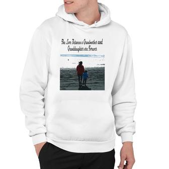 The Love Between A Grandmother And Granddaughter Are Forever Hoodie | Mazezy