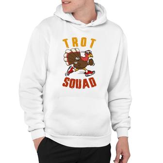 Trot Squad Thanksgiving Turkey Trot Costume Hoodie | Mazezy