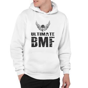 Ultimate Skull And Wings Bmf Bad Mother Martial Arts Tops Hoodie | Mazezy