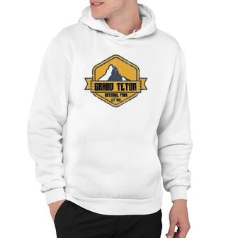 Vintage Est 1929 National Park Grand Teton Park Hoodie | Mazezy