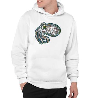 Watercolor Animal Bobtail Squid Ocean Tees Hoodie | Mazezy