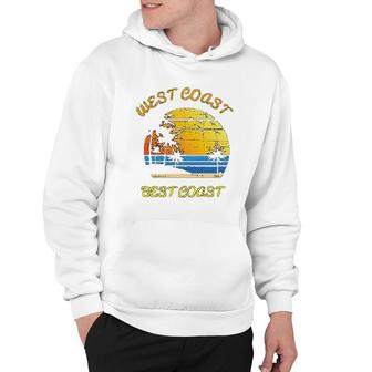 West Coast Best Coast Hoodie | Mazezy