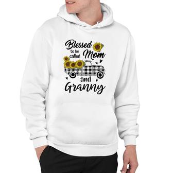 Womens Blessed To Be Called Mom And Granny Hoodie | Mazezy