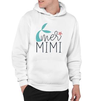Womens Mermimi Cute Mermaid Mimi Grandma Nickname Hoodie | Mazezy