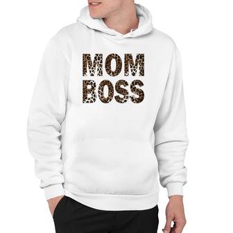 Womens Mom Boss Best Gift For Mom Hoodie | Mazezy