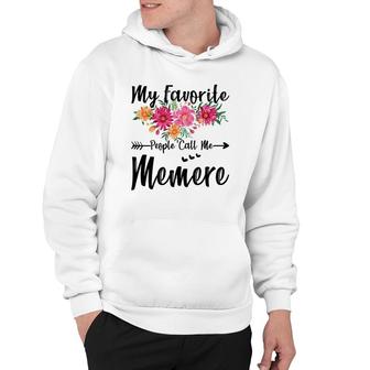 Womens My Favorite People Call Me Memere Mother's Day Hoodie | Mazezy