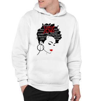 Word Art Hairchristian Fashion Gifts Hoodie | Mazezy