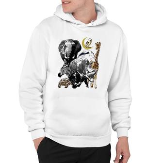 Zookeeper Costume Jungle Animals Safari Birthday Theme Hoodie | Mazezy