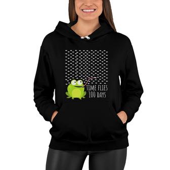 100Th Day Of School 100 Days And Still Poppin Kids Women Hoodie | Mazezy UK