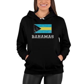 Bahamas Flag Vintage I Men Women Kids Women Hoodie | Mazezy
