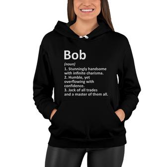 BOB Definition Personalized Name Funny Birthday Gift Idea Women Hoodie - Seseable