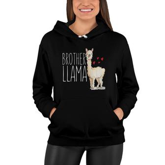 Brother Llama Matching Family Tribe Kids Son Boys Women Hoodie | Mazezy CA