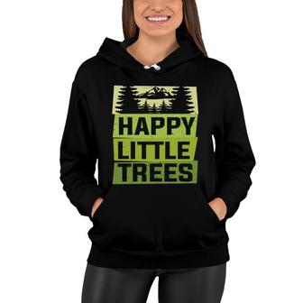 Earth Day 2022 Happy Little Tree Women Hoodie - Thegiftio