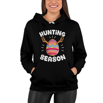 Easter Egg Hunting Season Funny Hunter Boys Kids Girls Women Women Hoodie | Mazezy