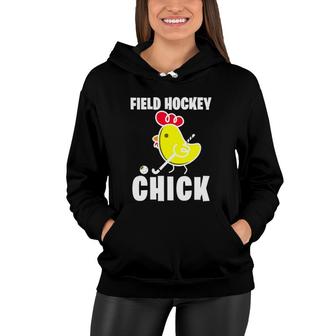 Field Hockey Chick Field Hockey Kids Boys Girls Women Hoodie | Mazezy
