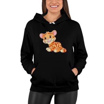 Funny Tigercat Cute Baby Tiger For Women, Men & Kids, Gift Women Hoodie | Mazezy AU