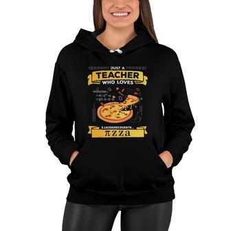 Happy Pi Day Kids Math Teachers Student Pizza Lover Pi Day Women Hoodie | Mazezy