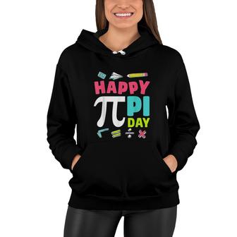 Happy Pi Day Math Teachers Student Professor Pi Day Women Hoodie - Thegiftio UK